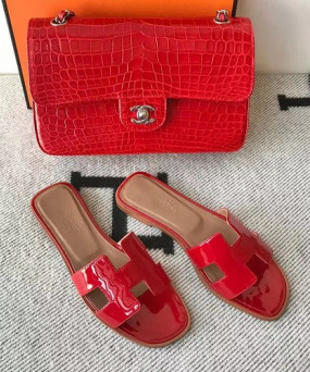 에르메스 올수공 오란 슬리퍼 샌들 페이던트 19